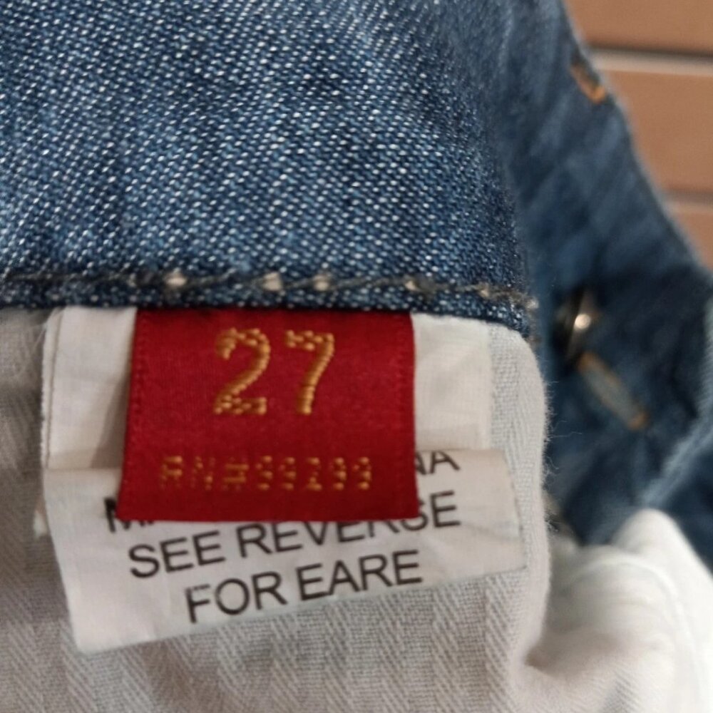 Level 99 Wide Flare Leg Jeans Women Size 27 - Picture 5 of 8